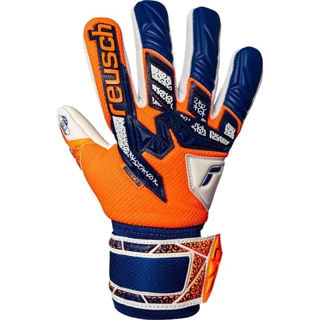 Reusch Kids Attrakt Freegel Gold Negative Cut GK Gloves