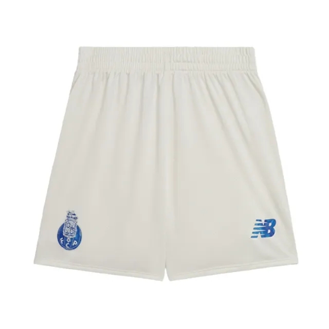 New Balance Boys FC Porto Third Short in White Polyester