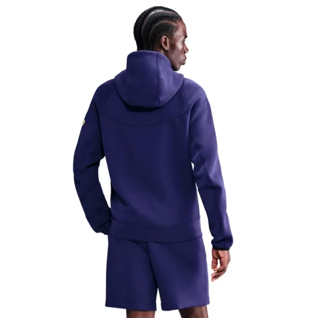 Nike Barcelona NSW Tech Fleece FZ Hoodie - Dark Purple - 2025-2026