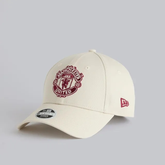 Manchester United x New Era Crest Women's 9Forty Cap Ivory