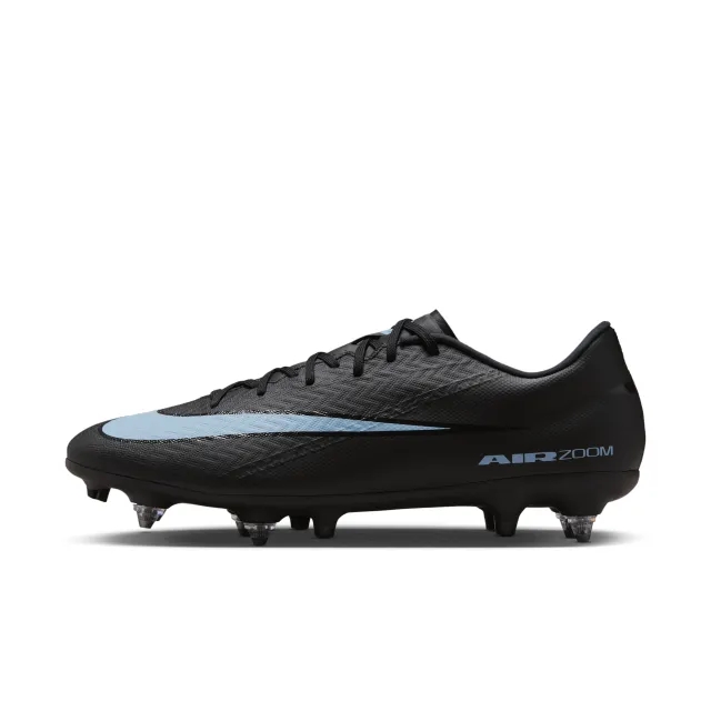 Nike Mercurial Vapor 16 Academy Soft-Ground Low-Top Football Boot - Black - Recycled Content Minimum