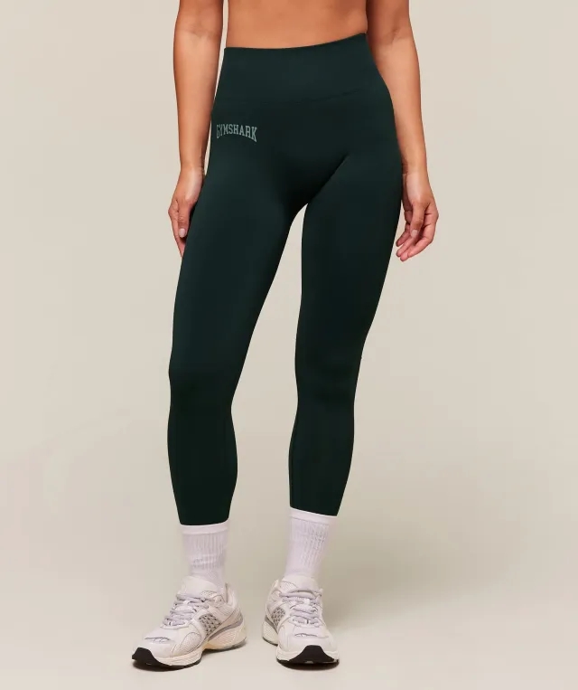  Everyday Seamless Graphic Leggings - Darkest Teal