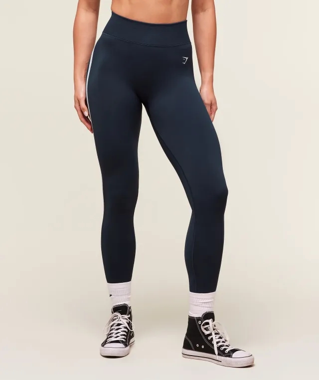  Lift Varsity Seamless Leggings - Heavy Blue
