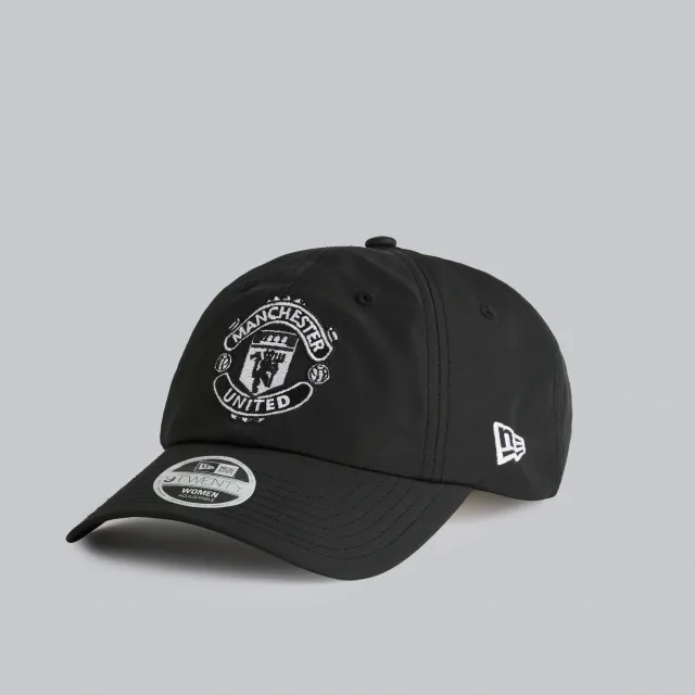 Manchester United x New Era Womens Open Back Cap Black