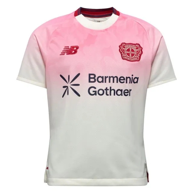 Bayer Leverkusen Away Shirt 2025/26 Kids - ['White']