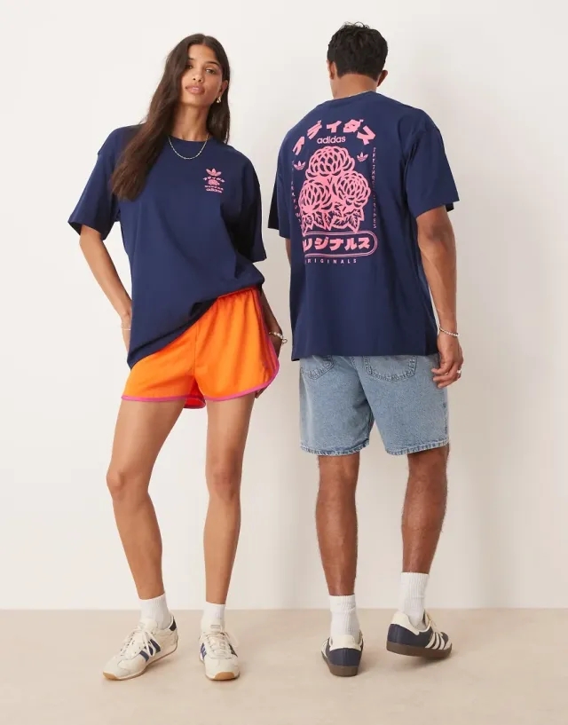 Adidas Originals Japan Florals Short Sleeve T-shirt