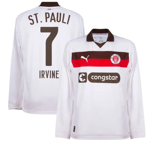 Puma St Pauli Away L/S Shirt 2025-2026