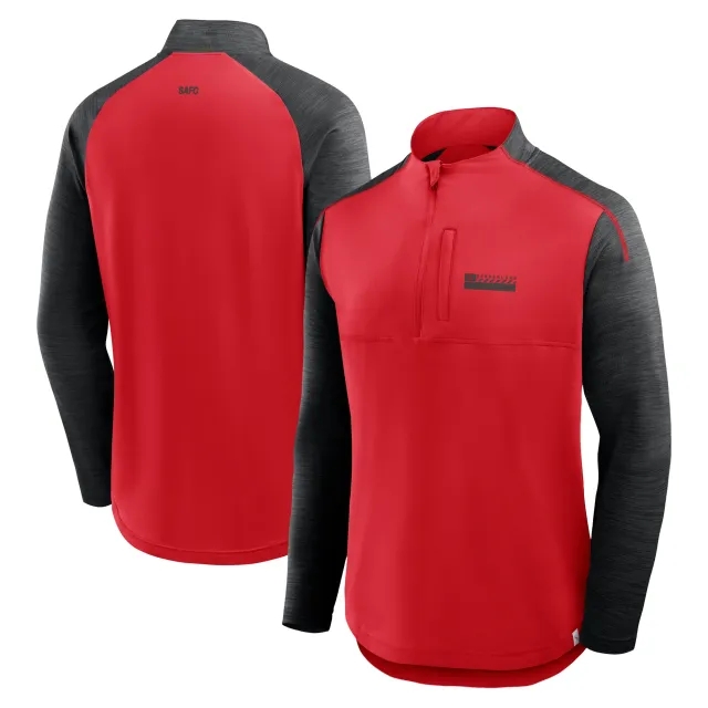 Sunderland Defender 1/4 Zip Top - Athletic Red - Mens