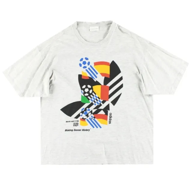 1994 FIFA World Cup adidas Graphic Tee L - USA / Excellent / Large