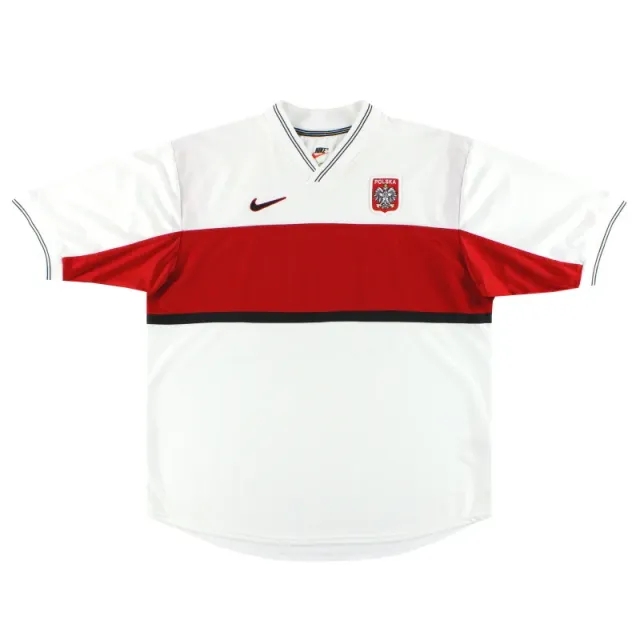 1998-99 Poland Nike Player Issue Home Shirt XL - Poland / Excellent / XL