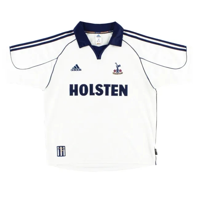 1999-01 Tottenham adidas Home Shirt L - Tottenham Hotspur / Very Good / Large