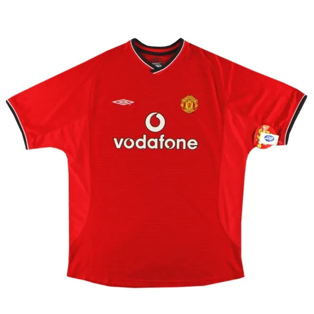 2000-02 Manchester United Umbro Home Shirt *w/tags* XL - Manchester United / w/tags / XL