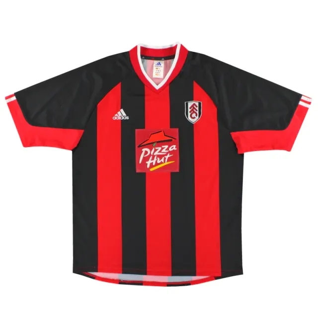 2001-02 Fulham adidas Away Shirt L - Fulham / Excellent / Large