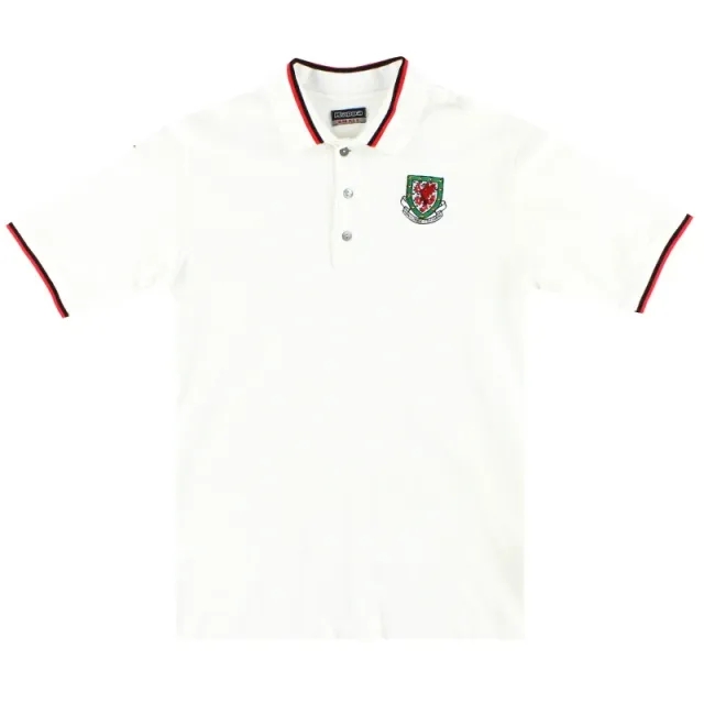 2002-04 Wales Kappa Polo Shirt S - Wales / Excellent / Small