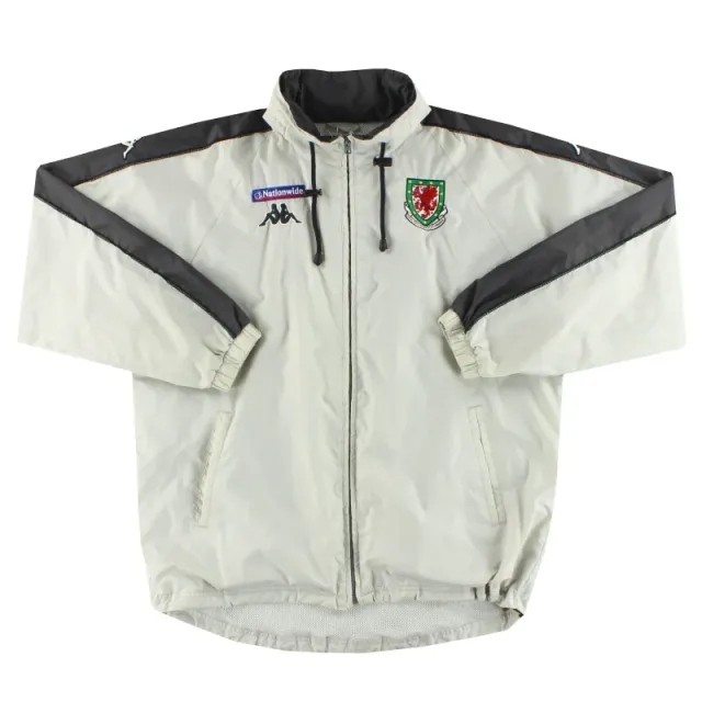 2002-04 Wales Kappa Rain Jacket L - Wales / Excellent / Large