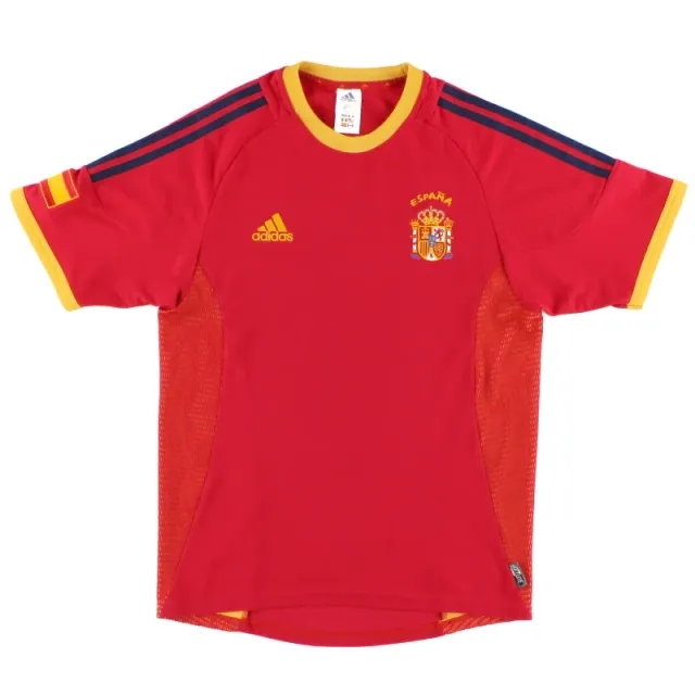 2002-04 Spain adidas Home Shirt XL - Spain / Excellent / XL