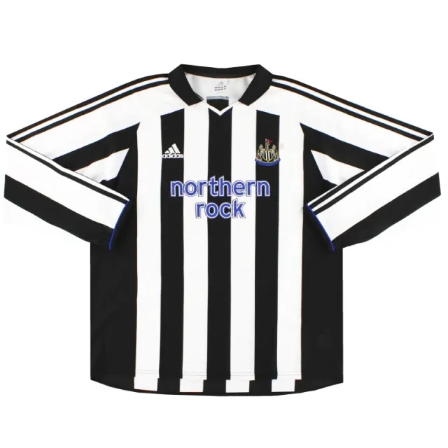 2003-05 Newcastle adidas Home Shirt L/S XXL - Newcastle United / Very Good / XXL