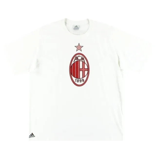 2005-06 AC Milan adidas Graphic Tee XL - AC Milan / Excellent / XL
