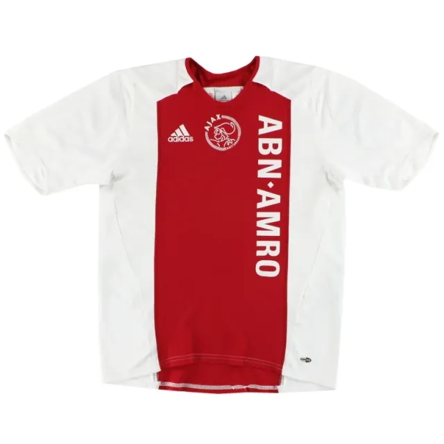 2005-06 Ajax adidas Home Shirt L - Ajax / Very Good / Large