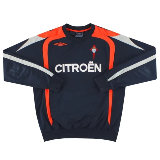 2005-06 Celta Vigo Umbro Sweatshirt L - Celta Vigo / Excellent / Large