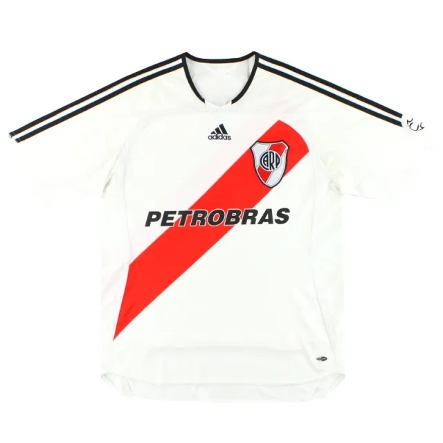 2006-07 River Plate adidas Home Shirt L - Central and South American Clubs / Excellent / Large