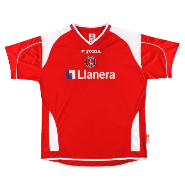 2006-08 Charlton Joma Home Shirt L - Charlton Athletic / Excellent / Large