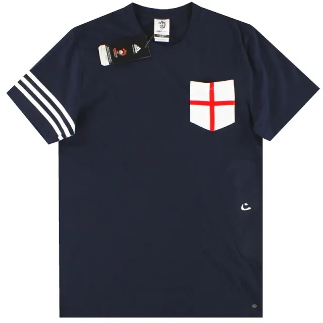 2008 England adidas Crew Tee *w/tags* M - England / w/tags / Medium