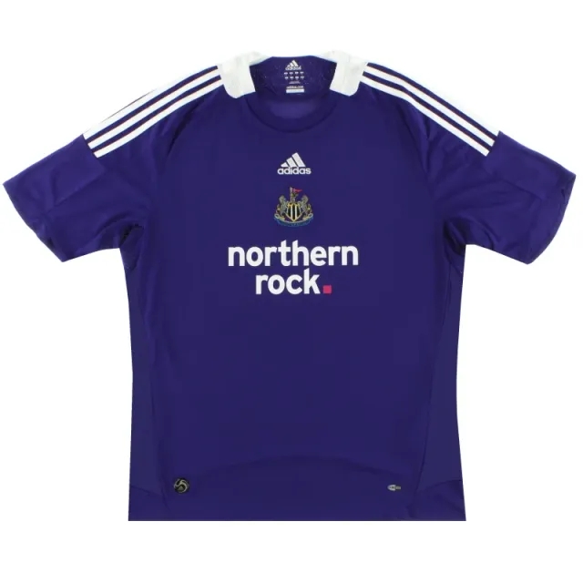 2008-09 Newcastle adidas Away Shirt M - Newcastle United / Excellent / Medium