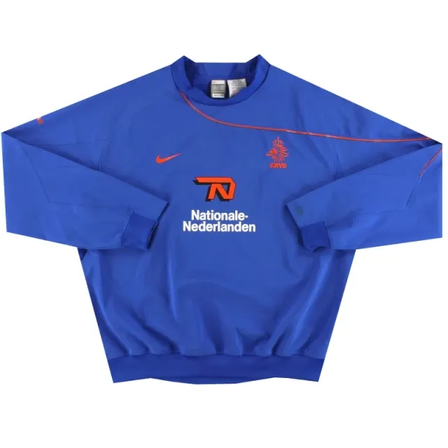 2008-10 Holland Nike Player Issue Training Sweatshirt XL - Holland / Excellent / XL