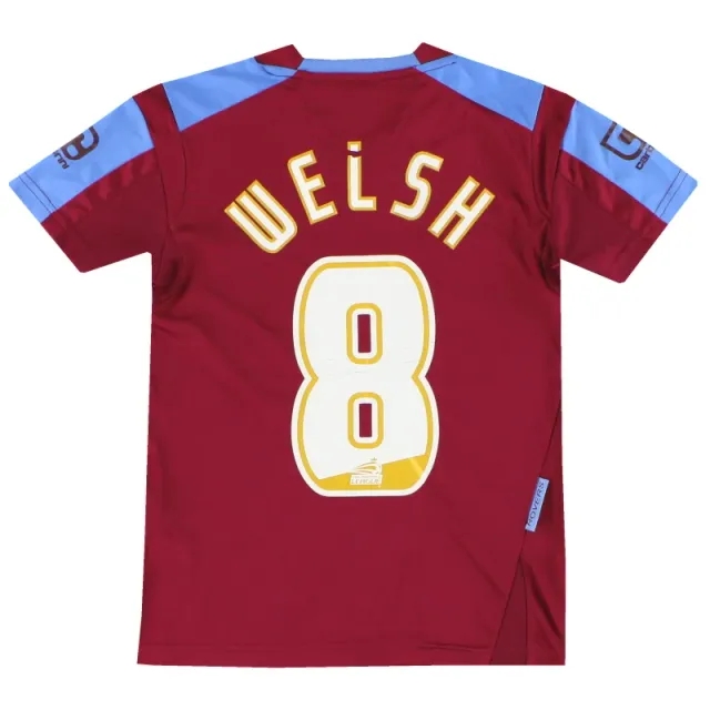 2010-12 Tranmere Rovers Carbrini Away Shirt Welsh #8 6-7 Years - Tranmere Rovers / Very Good / 6-7 Years