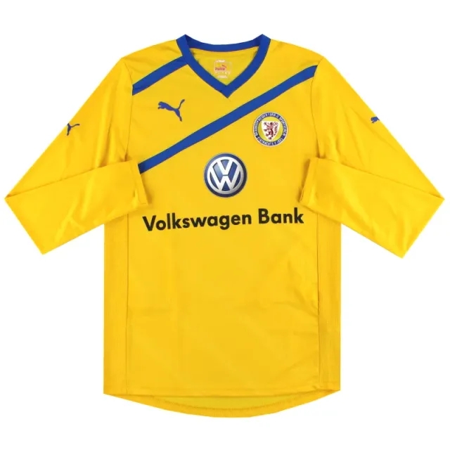 2011-12 Eintracht Braunschweig Puma  Away Shirt L/S *Mint* M - Other German Clubs / Mint / Medium