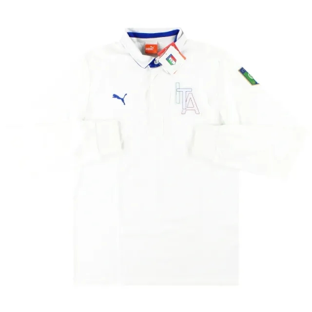 2012-13 Italy Puma Polo Shirt L/S *BNIB* L - Italy / BNIB / Large