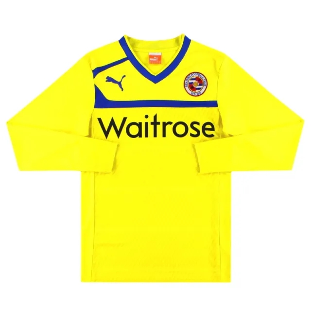 2012-13 Reading Puma Away Shirt L/S S - Reading / Excellent / Small