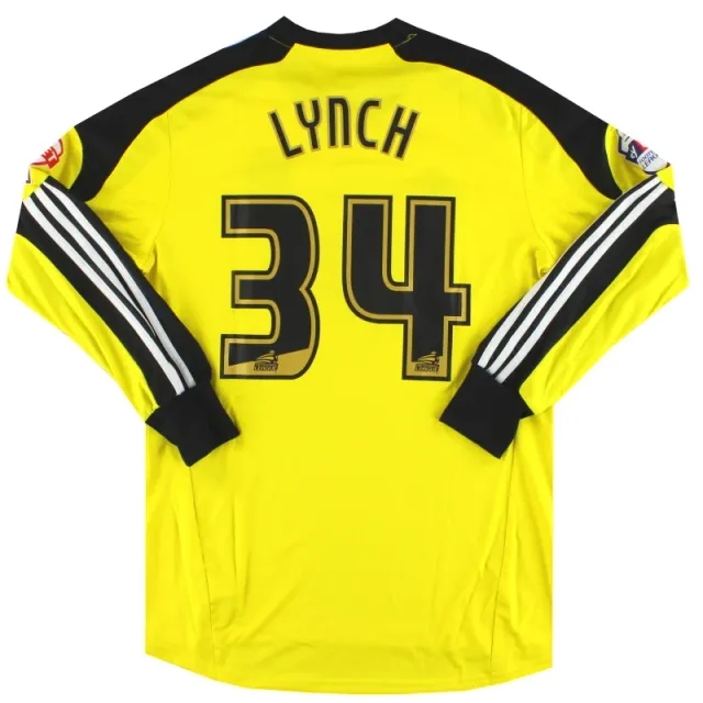 2013-14 Bolton adidas Formotion Player Issue GK Shirt Lynch #34 XL - Bolton Wanderers / Excellent / XL