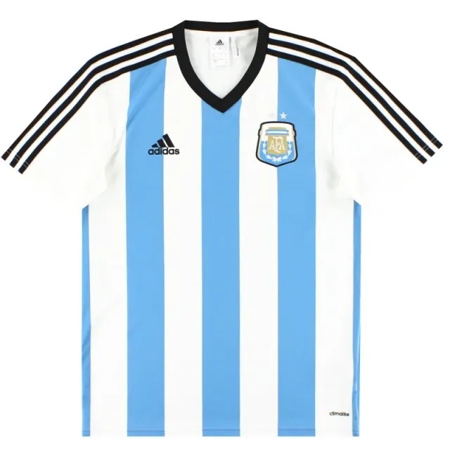 2013-15 Argentina adidas Basic Home Shirt M - Argentina / Excellent / Medium