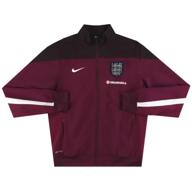 2014-15 England Nike Sideline Track Jacket *Mint* S - England / Mint / Small