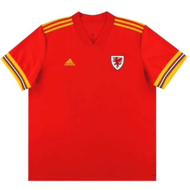 2020-21 Wales adidas Home Shirt M - Wales / Excellent / Medium