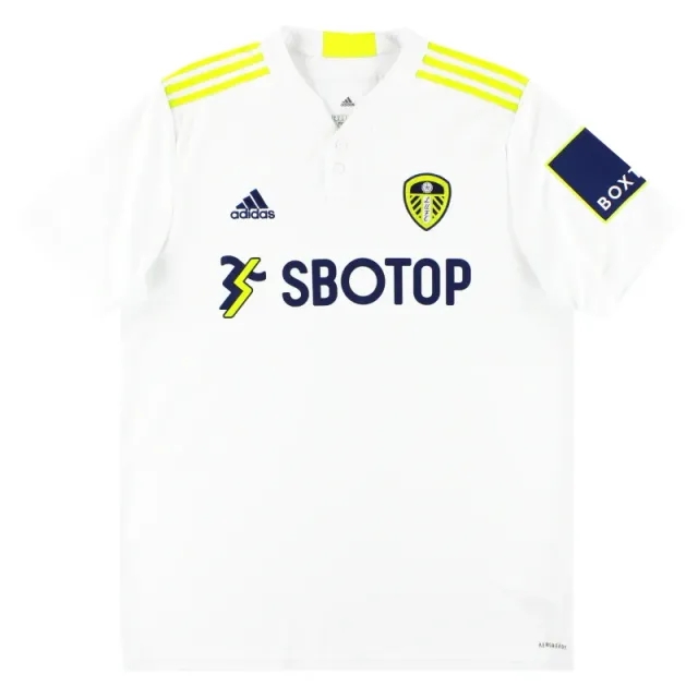 2021-22 Leeds adidas Home Shirt L - Leeds / Excellent / Large