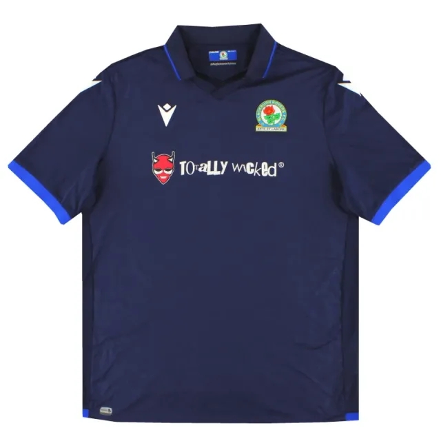 2022-23 Blackburn Macron Away Shirt 4XL - Blackburn Rovers / Excellent / 4XL