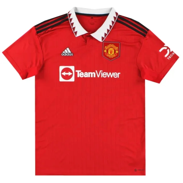 2022-23 Manchester United adidas Home Shirt *Mint* XL - Manchester United / Mint / XL