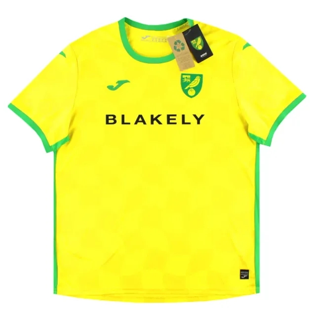 2024-25 Norwich City Joma Home Shirt *BNIB* - Norwich City / BNIB / XL