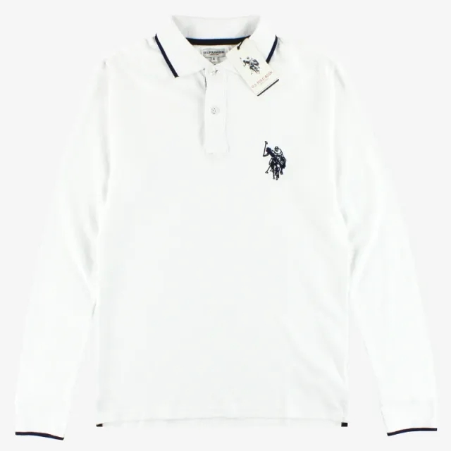 U.S. POLO ASSN. Men´s Polo Long Sleeve Shirt  *BNIB* - BNIB / XXL