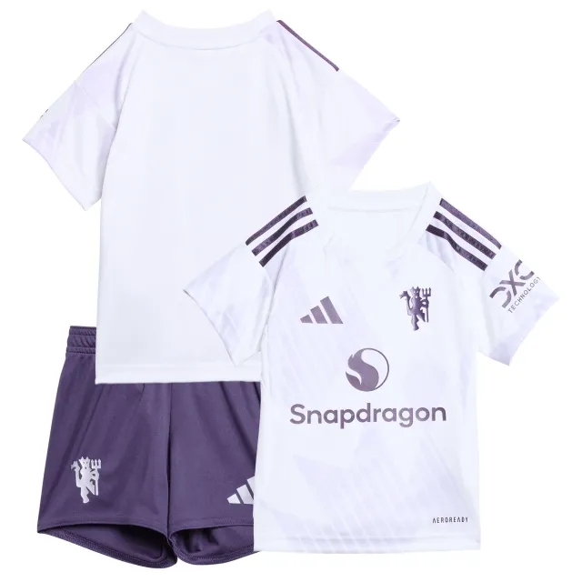 Manchester United 25/26 Away Baby Kit Kids
