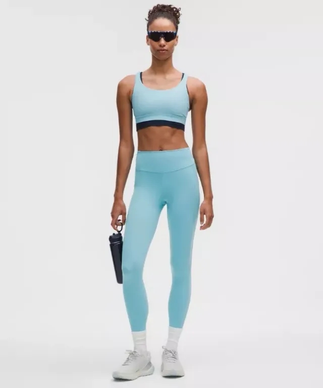 lululemon – Women's Fast and Free High-Rise Tight Leggings 5 Pocket – 25" – Color Blue – Size 0