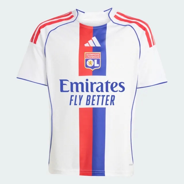 adidas Olympique Lyonnais 25/26 Home Jersey Kids