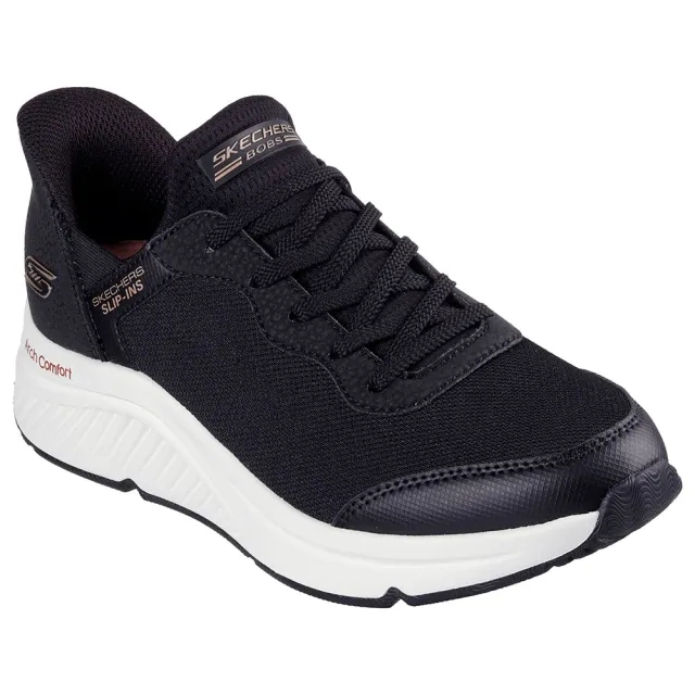 Skechers Women's Slip-ins: BOBS Arch Comfort B Sweet - A Look Sneaker in Black