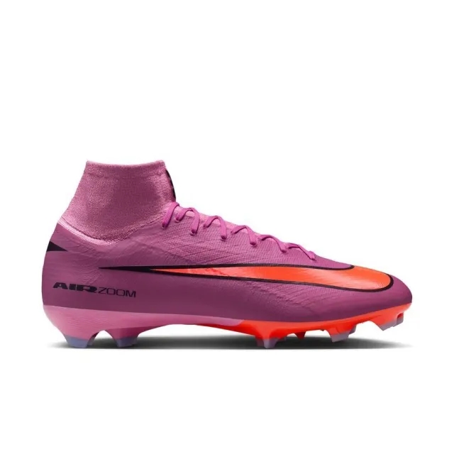 Nike Mercurial Superfly 10 Pro Firm-Ground High-Top Football Boot - Pink - Recycled Content Minimum