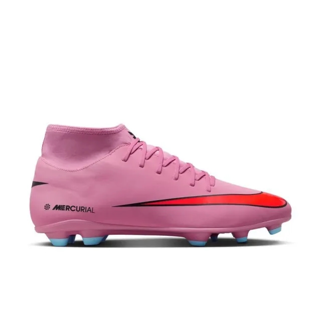 Nike Mercurial Superfly 10 Club Multi-Ground High-Top Football Boot - Pink - Recycled Content Minimum
