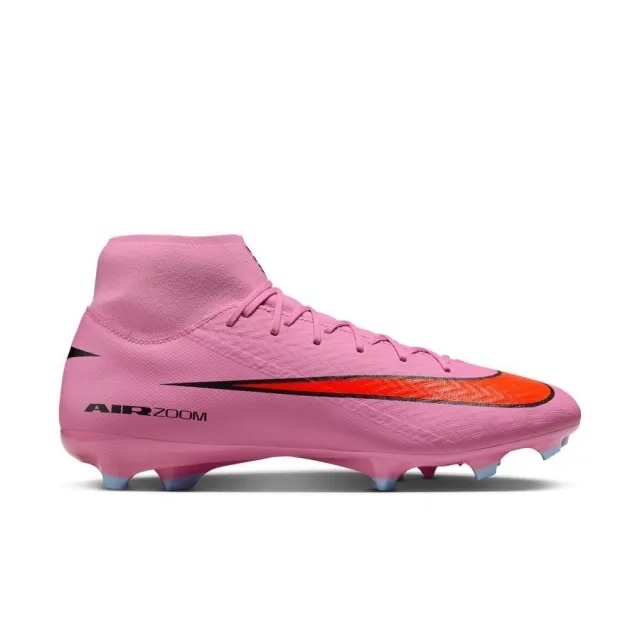 Nike Mercurial Superfly 10 Academy Multi-Ground High-Top Football Boot - Pink - Recycled Content Minimum
