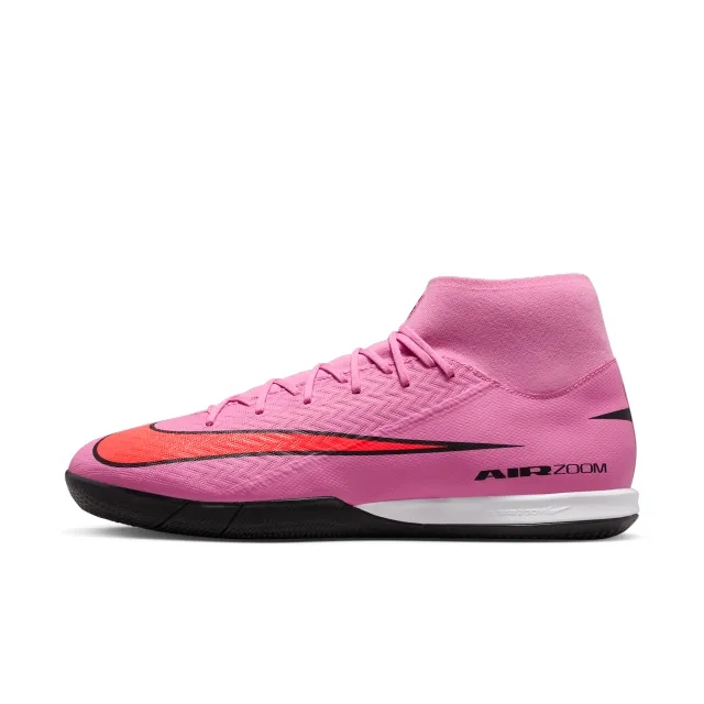 Nike Mercurial Superfly 10 Academy IC High-Top Football Shoes - Pink - Recycled Content Minimum